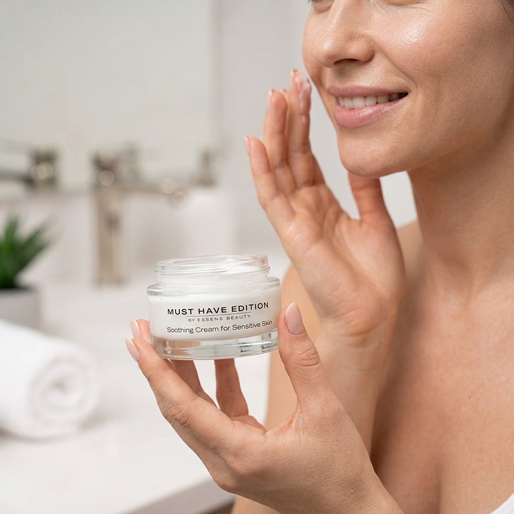 Crema hidratante para piel seca y sensible